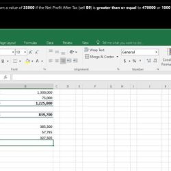 In cell b9 create a formula using the round