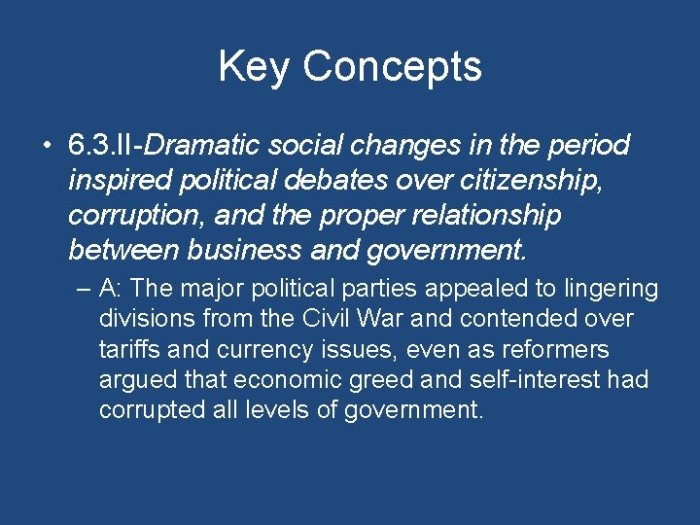 Apush period 6 key concepts