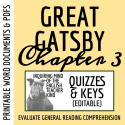 The great gatsby chapter one quiz