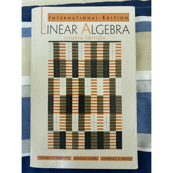 Linear algebra friedberg 5th edition solutions pdf