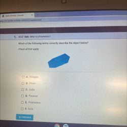 Object below terms following which check apply describes polygon prism polyhedron cube pyramid solid